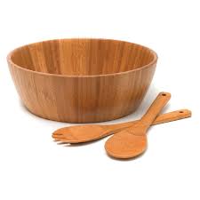 Acacia wave bowl, set of 4. Lipper Bamboo 3 Piece Salad Bowl Set 8208 3 Salad Bowls Set Bowl Serving Bowls