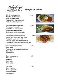 Page 8 Cataplana S Place Ementa