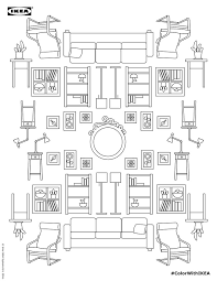 Ikea S Newest Product Is The Ultimate De Stresser Drawing Furniture Coloring Books Coloring Book Art