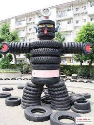 Decorating Ideas From Old Car Tires 34 Uncinetto Tyres Recycle Tire Craft Old Tires