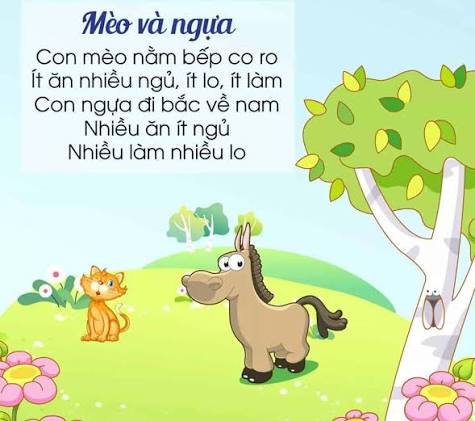 Tổng hợp các bài vè về chủ đề động vật cho trẻ mầm non
