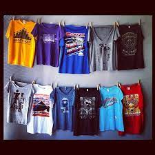 When ironing on dark fabrics, the process is slightly different than light fabrics. 48 Creative T Shirt Display Ideas Shirt Display Craft Fairs Retail Display