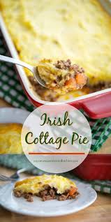 Irish Cottage Pie Recipe Cottage Pie Cottage Pie Recipe Easy Casserole Dishes