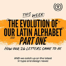 Writing systems of the languages make it possible for us to record them. Logo Trends Bold Branding And The Origin Of The English Alphabet The Weekly Typographic Lyssna Har Poddtoppen Se