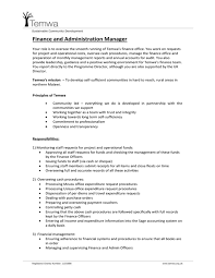 Ensures business processes, administration, and financial management. Finance And Administration Manager