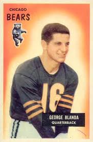 He's being led through life by a witch. George Blanda Wikipedia