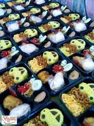 Nasi Kotak Surabaya Nasi Kotak Kuning Tumpeng Nasi Kuning Jasa Catering Surabaya Bento Anak Surabaya Ide Makanan Makanan Penyajian Makanan