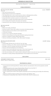 Big Data Analyst Resume Sample Mintresume