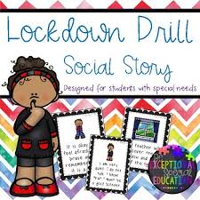 Are staff members familiar with procedures for handling students with special needs? Social Story Lockdown Drill Worksheets Teaching Resources Tpt