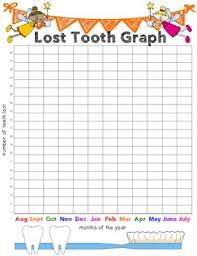 lost tooth graph freebie