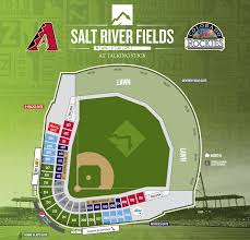 2019 Seating Map Salt River Fields