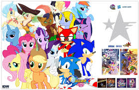 Friendship is magic series belong to hasbro. Sonic Forces And Mlp Movie Resistance Poster By Trungtranhaitrung On Deviantart