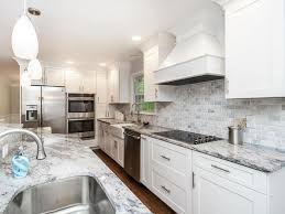 White kitchen cabinets with white backsplash white countertops. 30 Beautiful White Kitchens Design Ideas Designing Idea