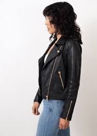 Our Best Selling Black Leather Biker Jacket Made Of Natural Shrunken Lamb Grain That Will Mol Black Leather Biker Jacket Leather Jackets Women Pants For Women