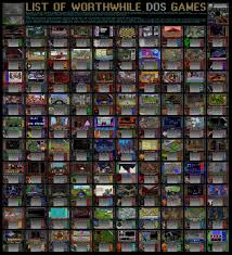 List Of Worthwhile Dos Games Classic Games News Games Funny Games