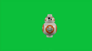 Lego Star Wars Bb 8 Minifigure Green Screen Stop Motion Build Lego Star Wars Lego Star Stop Motion