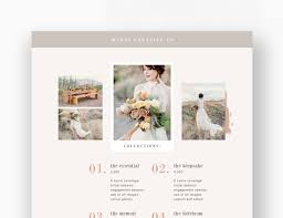 Wedding Photography Pricing Template Boho Style Wedding Photographer Price List Design For Photoshop In 2020 Photography Pricing Template Wedding Photography Pricing Wedding Photography Pricing Templates