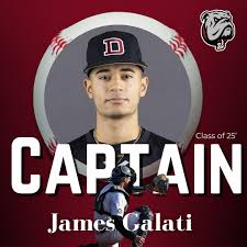 Captain Highlight Today is James Galati⚾️ Senior Majoring in Athletic  coaching & Recreation management Hometown 📍Eastchester NY “As a captain, I  have learned many lessons that have impacted me both