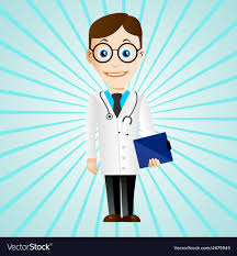 doctor with medical chart clipboard