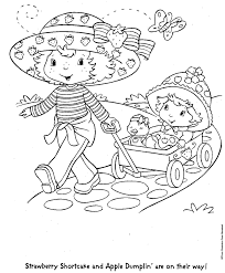 Coloring Page Strawberry Shortcake Strawberry Shortcake Strawberry Shortcake Coloring Pages Coloring Pages Coloring Books