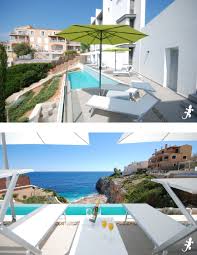 Design villa in 1st sea line with direct sea access for up to 8 people, 320 sqm, infinity pool and dream view of the sea. Mallorca Design Villa Traumurlaub Direkt Am Meer