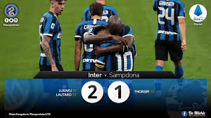 Inter milan vs sampdoria head to head. Watch Highlights Inter 2 1 Sampdoria Lautaro Martinez Romelu Lukaku Seal All 3 Points