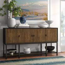 Easily assembled with hand operated knob. Counter Height Buffet Table Wayfair