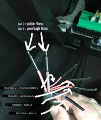 The jeep jl/jt auxiliary switches control relays powering four unterminated wires located in two places: Aux Switches Cable Color Code Wiring Identification 2018 Jeep Wrangler Forums Jl Jlu Rubicon Sahara Sport Unlimited Jlwranglerforums Com