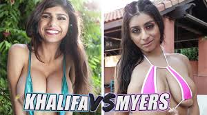 BANGBROS - Battle Of The GOATs: Mia Khalifa vs Violet Myers