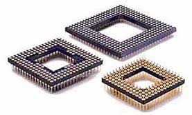 Spherical grid matrix and pin grid matrix. Eureca Pga