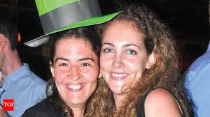 Talita and Pamela rang in St Patrick's Day in style at a party held in  Hublis in Chennai