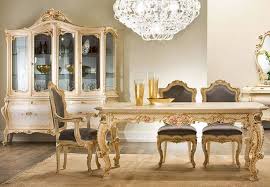 Set (dining table, 4 upholstered side chairs & 2 upholstered arm chairs), created for macy's. Custom Baroque Dining Table And Chairs 0164 Oe Fashion Dining Table Dining Table Chairs Table And Chairs