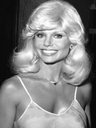 Loni Anderson's (very) brief appearance in NEVADA SMITH, 1966. She's the  brunette here.