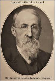 Capt Franklin Fulton Tidwell (1840-1911)