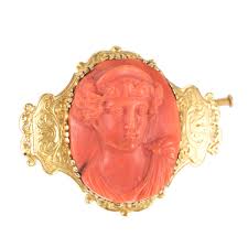 The poor organization of musical chaos. Broche De Oro Con Camafeo De Coral Joyeria Chico