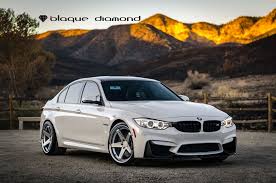 Bmw 3 Series Sitting Well On Blaque Diamond Rims With Blue Brakes Bmw Bmw 3 Series Diamond Rims