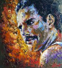 Compare prices on popular products in wall decor. Freddie Mercury Painting Queen Original Oil Art Portrait By Viktoria Lapteva 2019 Painting Oil On Canvas Singulart