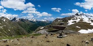 'pass museum' by werner tscholl. View Of The Timmelsjoch Pass Museum From The Top Motoscape Banger Rally