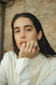 ANELLO ORO ROSA CON DIAMANTI E RUBINI