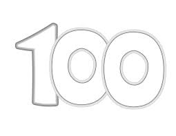 It makes for a nice keepsake or packet cover, a great photo prop or a bulletin board and room decoration when finished! 100th Day Of School Freebies 100 Days Of School School Coloring Pages 100th Day