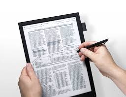 Sony Digital Paper E Ink Tablet Sony Digital Tablet Electronic Paper