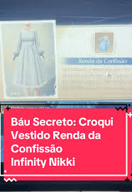 Báu Secreto: Descubra o Croqui do Vestido Renda
