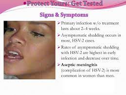Both cause sores along with a few other symptoms. Hsv1 Hsv2 Genital Herpes