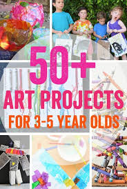 50 Art Projects For 3 5 Year Olds Meri Cherry Activities For 5 Year Olds Crafts For 3 Year Olds Preschool Activities