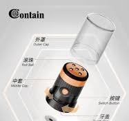 High Quality Red Light Vibration Body Massage Packaging Tube with Ball  Bearings