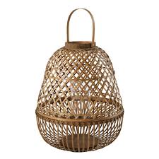 Lanterne En Bambou Coloris Naturel Lanterne Bambou Maison Du Monde