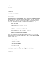 Yogyakarta, 17 oktober 2016 lampiran : Edit Contoh Surat Lamaran