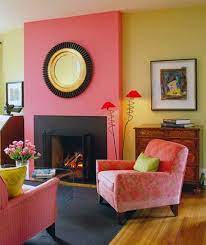 Yellow has been known to stimulate mental activity and when combined with the depth of black, it's. Decorating With The Pink Yellow Color Combination Wall Color Combination Room Color Combination Living Room Colors