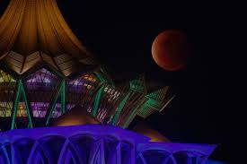 In 2019, there are three solar eclipses and two lunar eclipses: Super Flower Blood Moon Appears In Night Skies Above Malaysia Malaysia Malay Mail