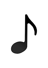 Clipart Eighth Note Stem Facing Up Music Notes Drawing Eighth Note Small Inspirational Tattoos